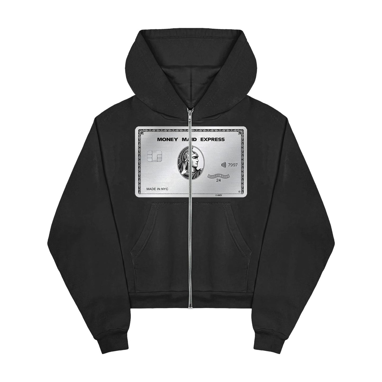Black/Silver Amex Hoodie