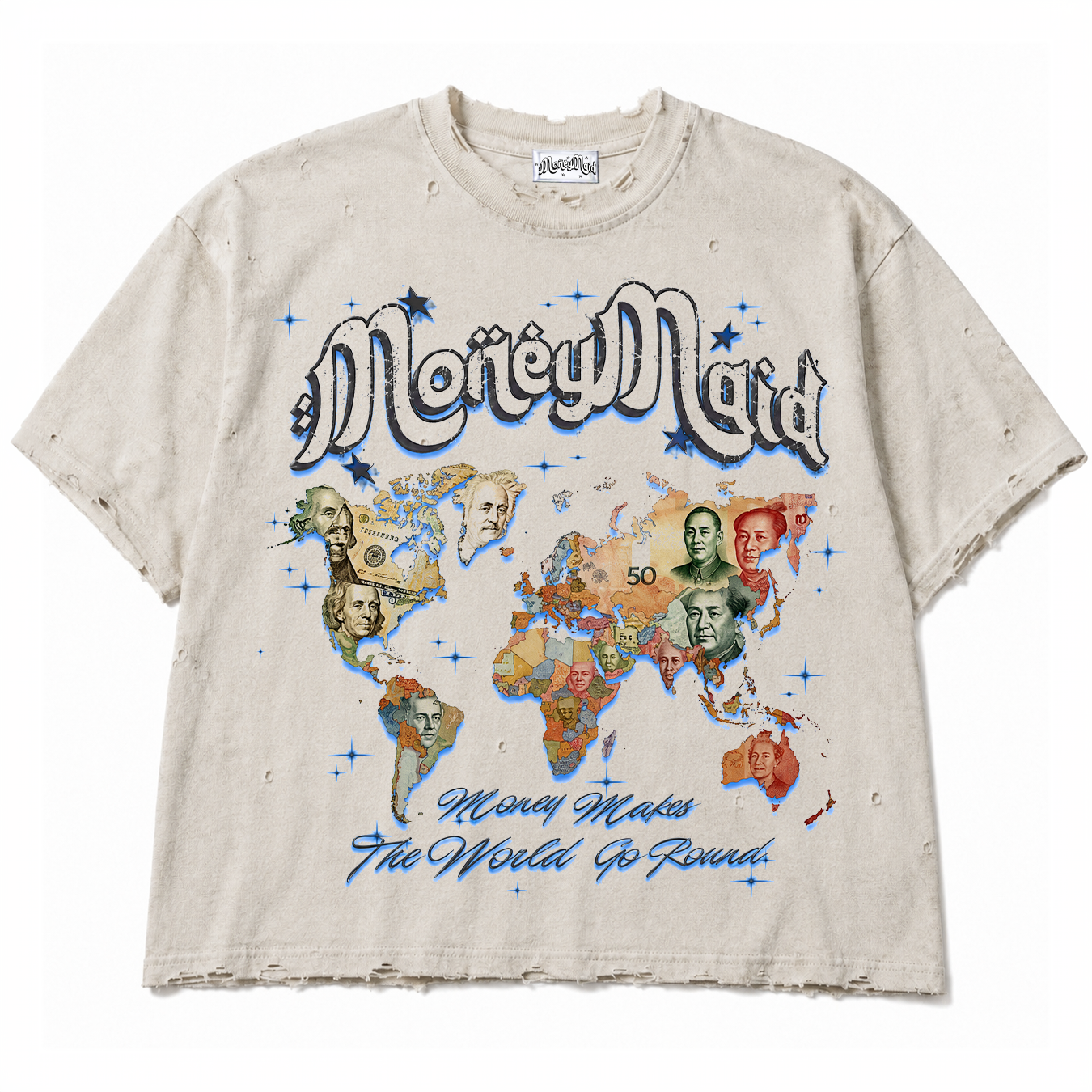 World Currency White Shirt