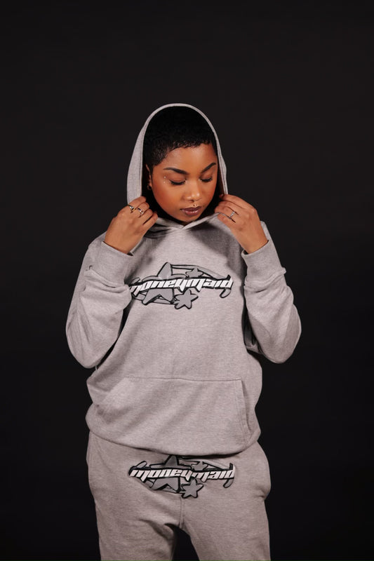 Grey Star Sweat Suit