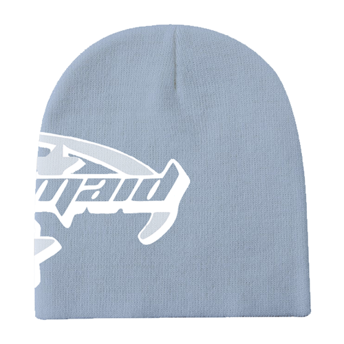 Light Blue Star Beanie