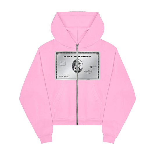 Pink/Silver Amex Card