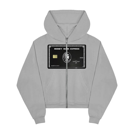 Grey/Black Amex Hoodie