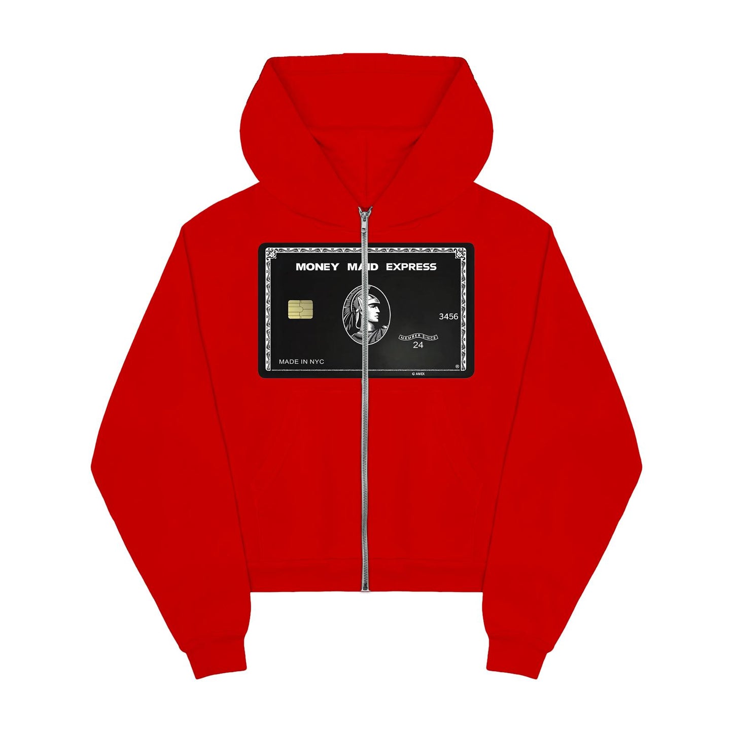 Red/Silver Amex Hoodie