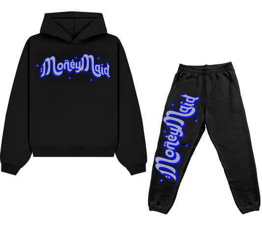 Cool Blue Sweat Suit