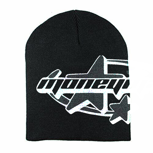 Black/Grey Star Beanie