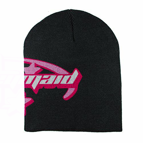 Black/Pink Star Beanie